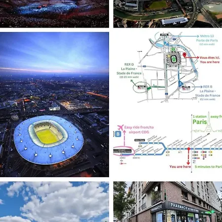 Cosy Stade De France Cdg Airport Appartamento *